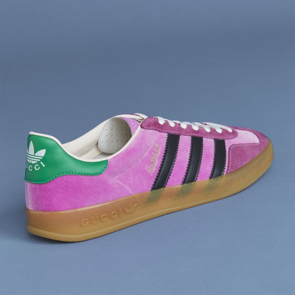 Rosa adidas x Gucci Men’s Gazelle Schuh LYX89