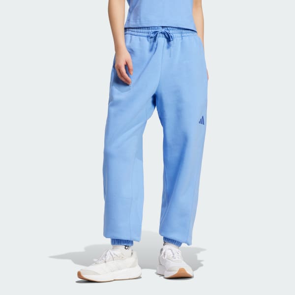 Bleu Pantalon ample molleton ALL SZN