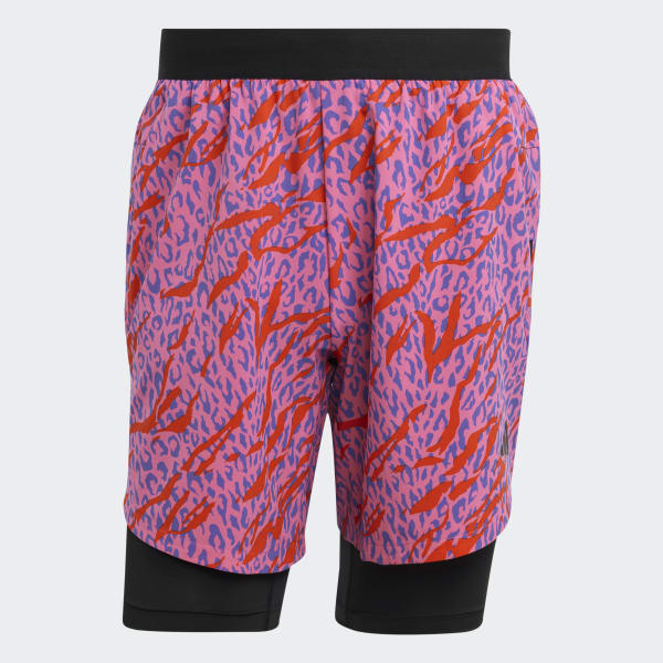 Multicolor Designed for Training Pro Series Animal-Print HIIT Shorts Curated by Cody Rigsby