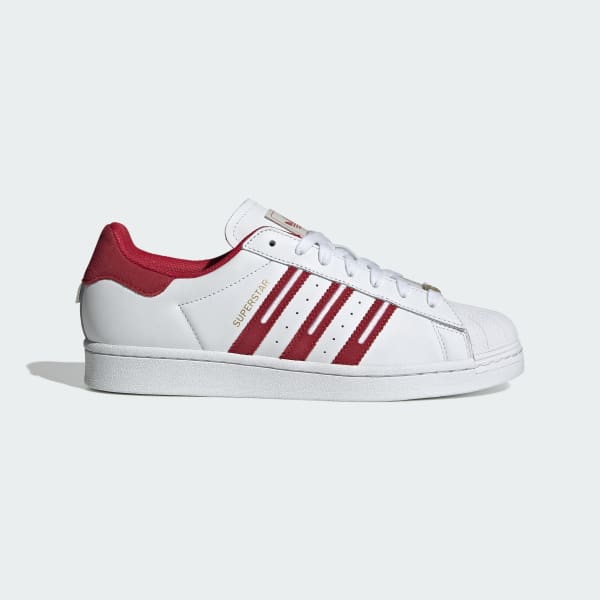 Zapatillas adidas superstar rojas mujer online