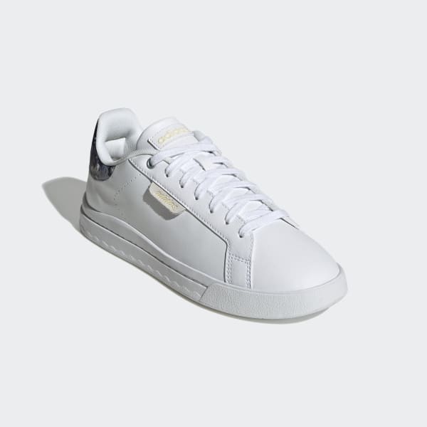 White Court Silk Shoes LIX09