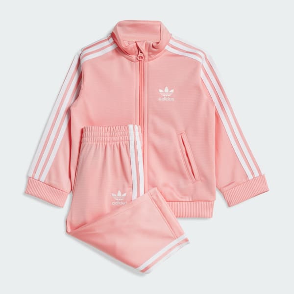 Rozowy Dres Adicolor Firebird Kids