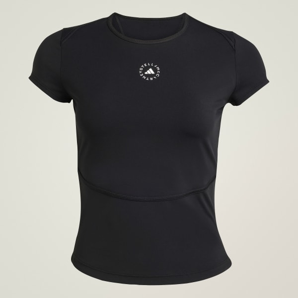 Black Adidas By Stella McCartney Training Tee