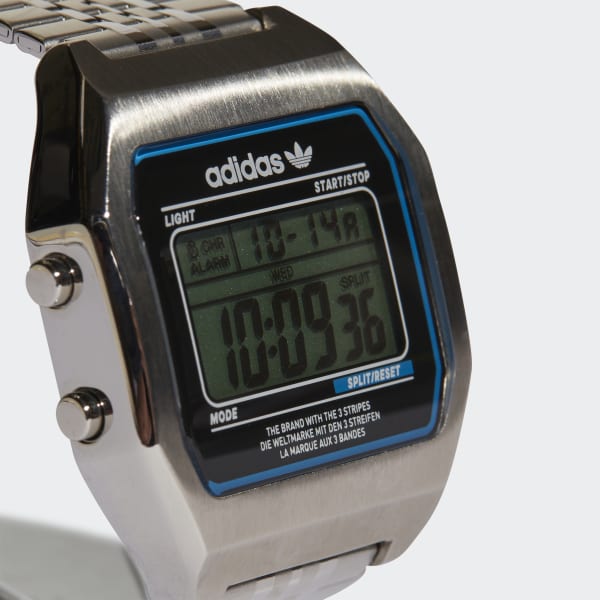 zilver Digital Two SST Horloge HPD92