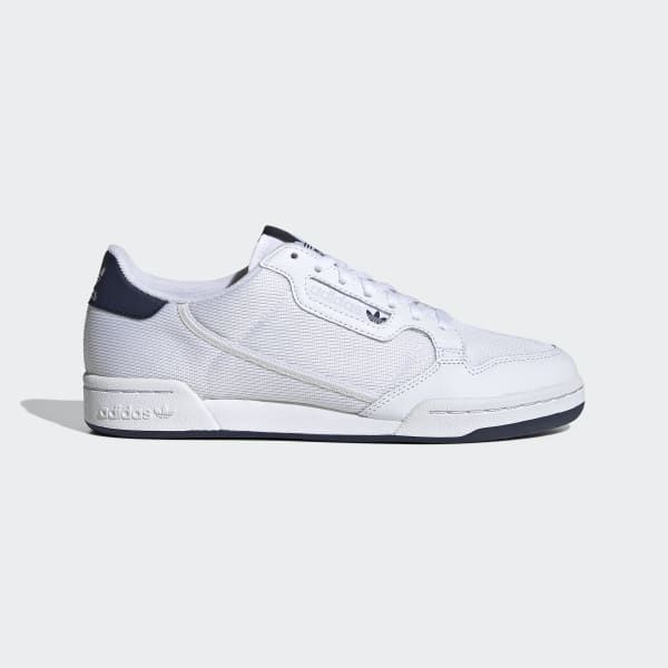 Cloud White and Navy Blue Shoes | adidas UK