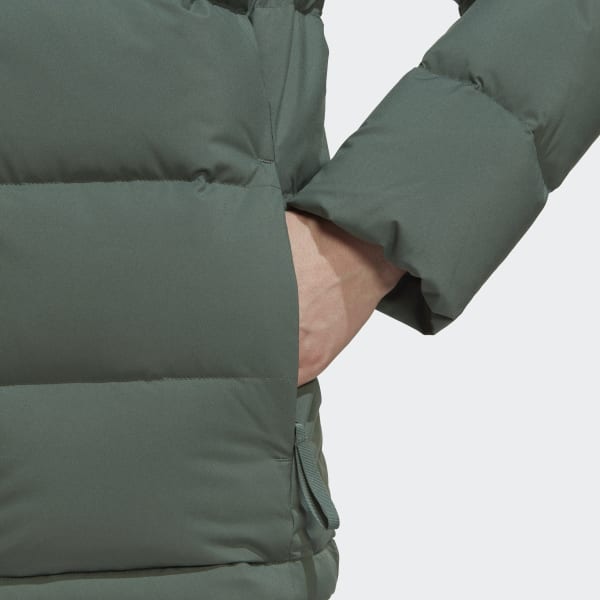 zelená Bunda Helionic Hooded Down