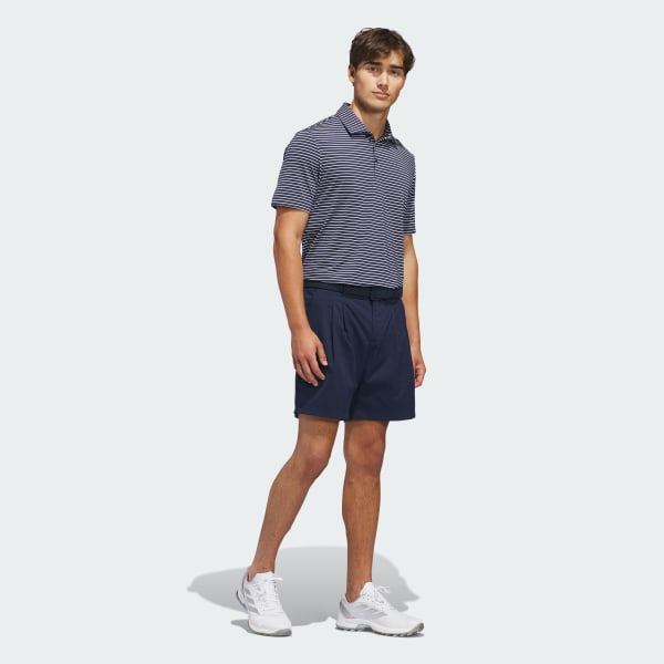 Blue PERFORMANCE TWO-COLOUR STRIPE POLO SHIRT