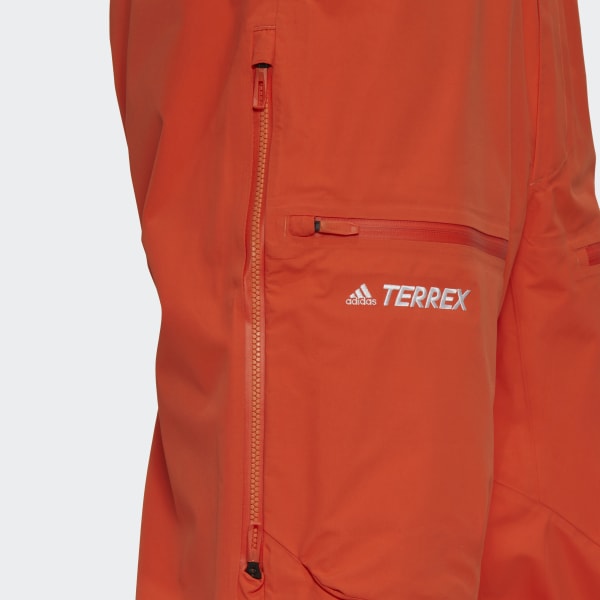 Orange TERREX 3Layer GORE TEX SNOW PANTS