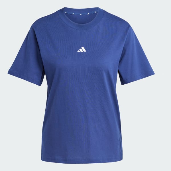 Blue Essentials Small Logo Cotton Tee