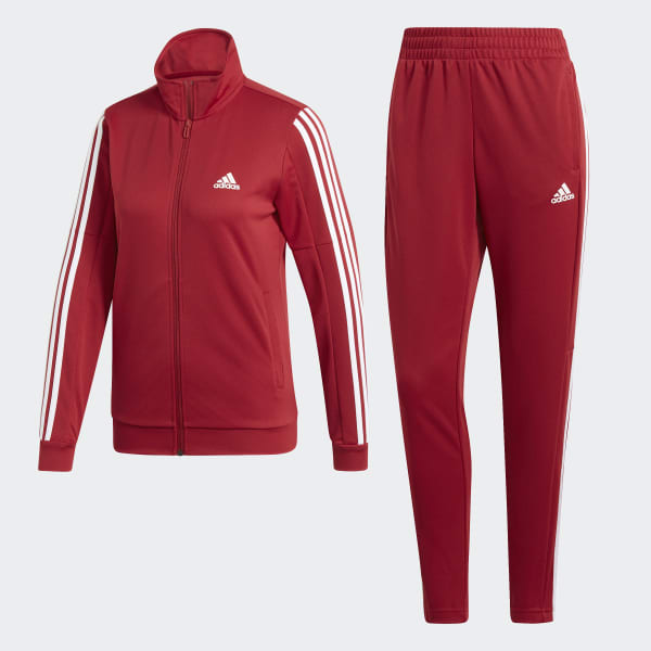 all red adidas jumpsuit