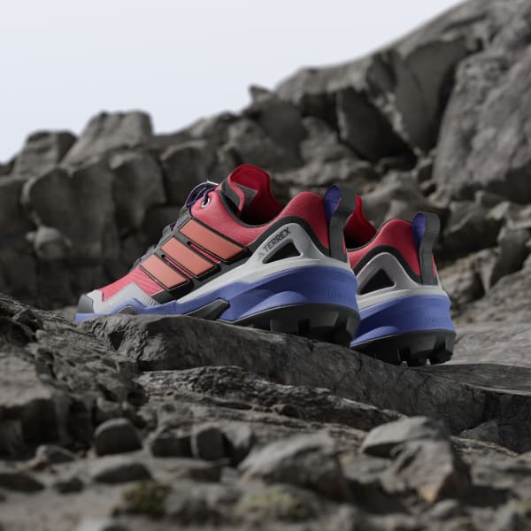 adidas Terrex Skychaser GORE-TEX Hiking Shoes - Red | Free