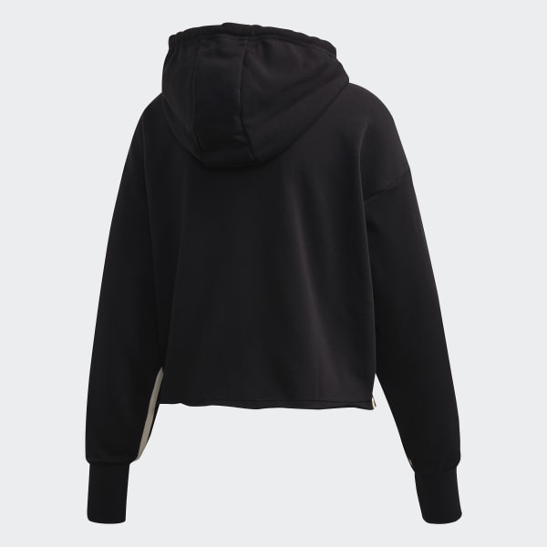 adidas winter ease cropped sweatshirt