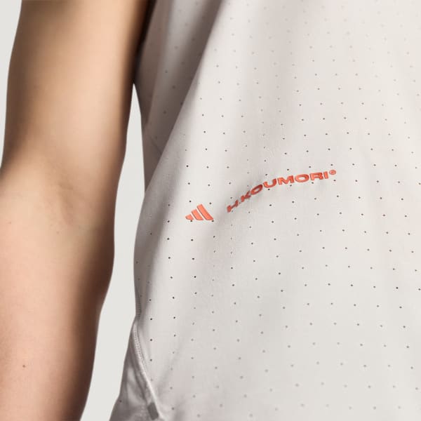 Grey Adi365 H.Koumori Running Singlet