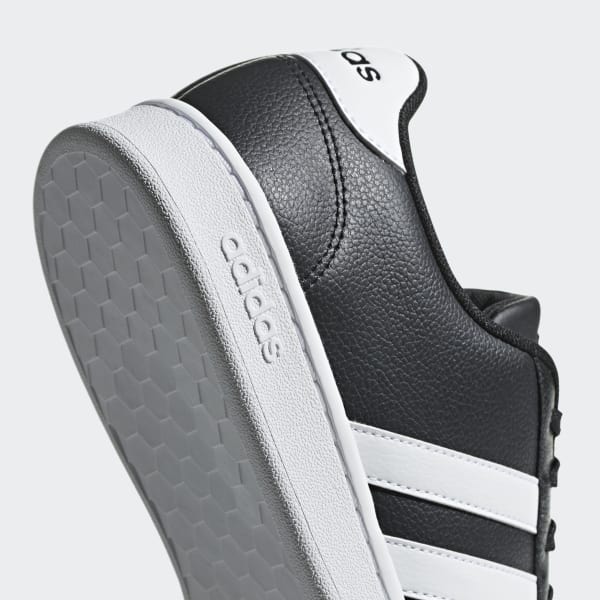 Instantáneamente Paja enfermero adidas Grand Court Shoes - Black | F36393 | adidas US