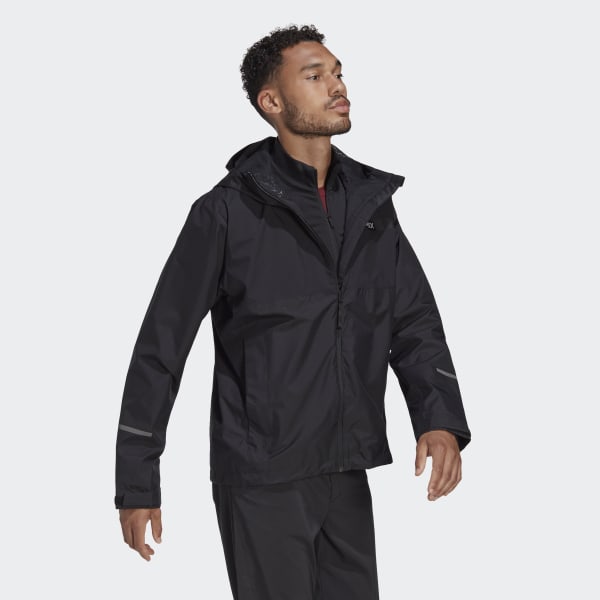 Schwarz TERREX Multi RAIN.RDY 2-Layer Regenjacke