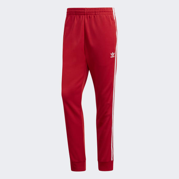 adidas SST Track Pants - Red | adidas Turkey