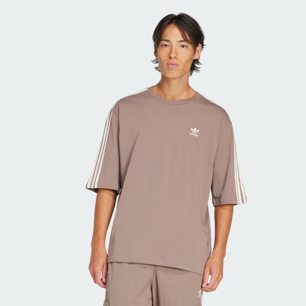 Brown Adicolor Oversized Tee