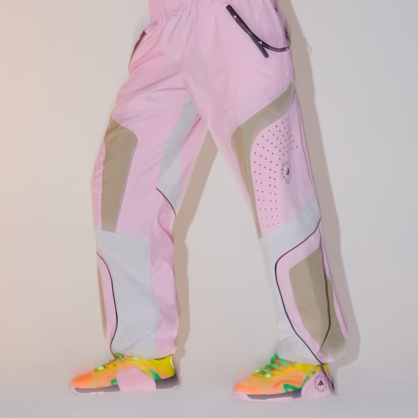 Rosa Pantalón Deportivo Tejido adidas by Stella McCartney
