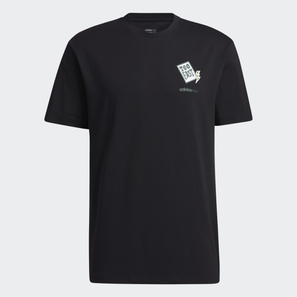 สีดำ เสื้อยืด A9069