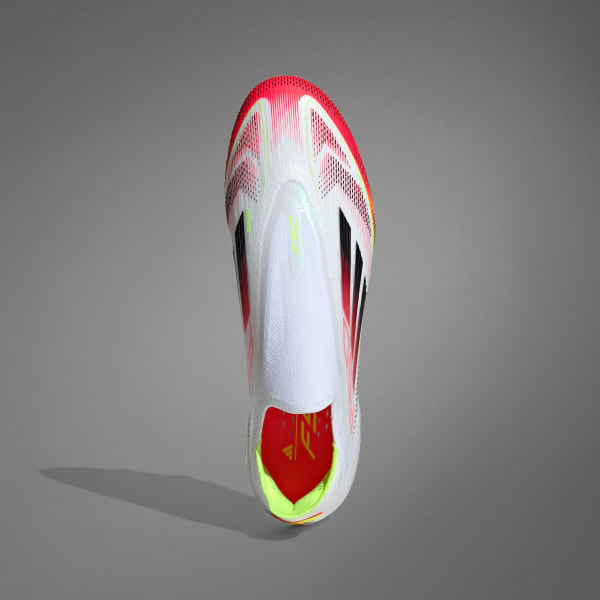 Blanco Chimpunes F50 Elite Sin Cordones Terreno Firme
