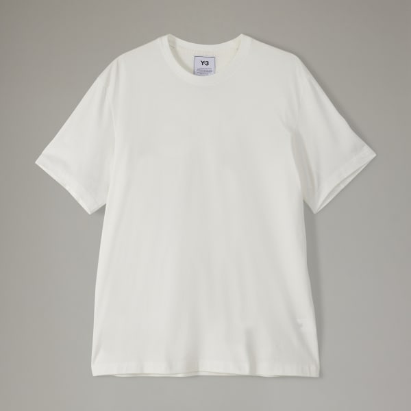 Blanco Y-3 Classic Back Logo T-Shirt HBO60
