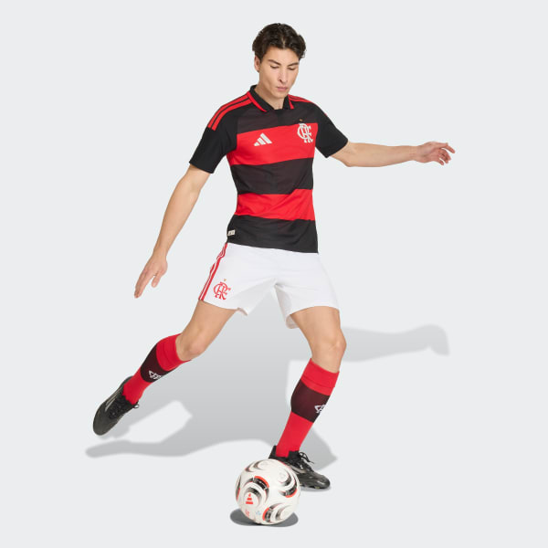 adidas CR Flamengo 26 Home Authentic Jersey - Red | Free Shipping