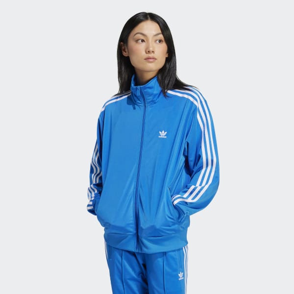 美品　アディダスオリジナルス FIREBIRD 復刻モデル　青　XLサイズ 中古・古着通販】adidas (アディダス) DENIM FIREBIRD TRACKTOP