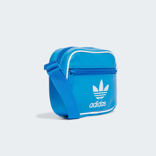 Adidas vintage airliner bag blue top