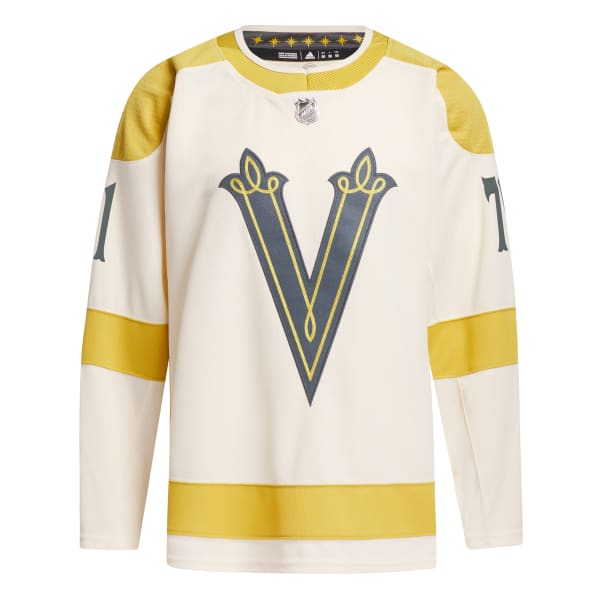 adidas Golden Knights Winter Classic Karlsson Jersey Beige Free Shipping with adiClub adidas US