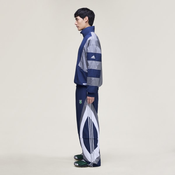 【美品】BRAIN DEAD セットアップ アディダス】Brain Dead プルオーバー&トラックパンツ set (adidas