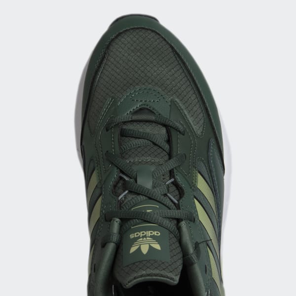 Green adidas zx cheap