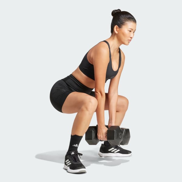 สีดำ กางเกงรัดรูป Cool Intensity Biker