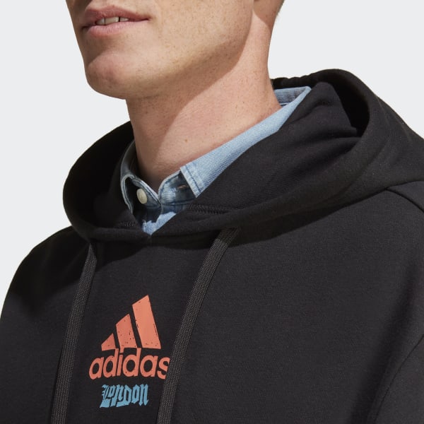 Zwart Graphic Hoodie