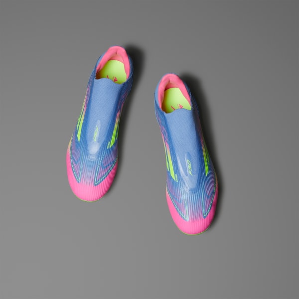 Blau F50 League Laceless FG/MG Fußballschuh