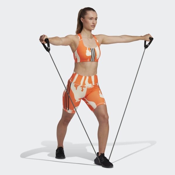 Beige Thebe Magugu Training Medium-Support BH VS357