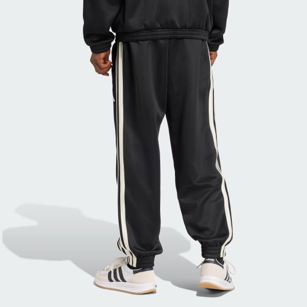 Black Stadium Track Tracksuit Bottoms
