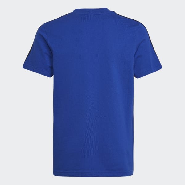 Blau adidas Essentials 3-Streifen T-Shirt 29253