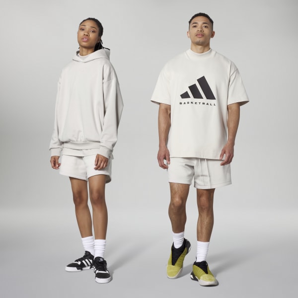adidas Basketball Shorts - Grey Unisex | US