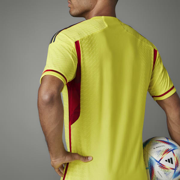 adidas Columbia 2019-20 Home Jersey - Yellow in 2023