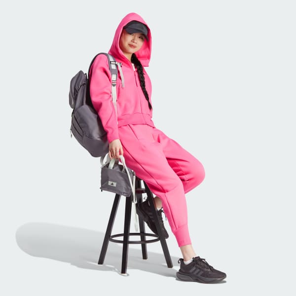 Pink adidas Z.N.E. Full-Zip Hoodie