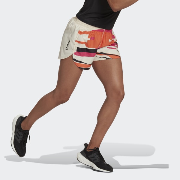Bezowy Thebe Magugu Run Fast Running Shorts MLU35