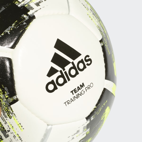 Balón Team Training Pro blanco y amarillo | adidas España