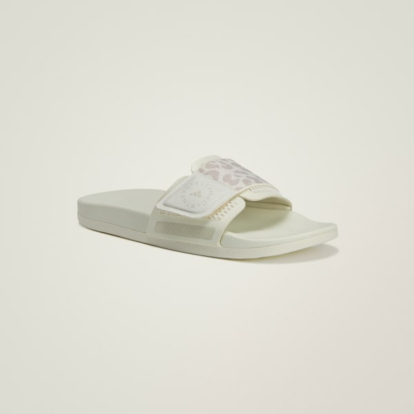 Beige adidas by Stella McCartney slide shoes