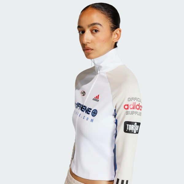 TEAMGEIST SLIM FULL ZIPPER TOP
