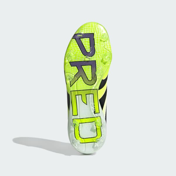 Hvit Predator Elite Firm Ground Fotballsko