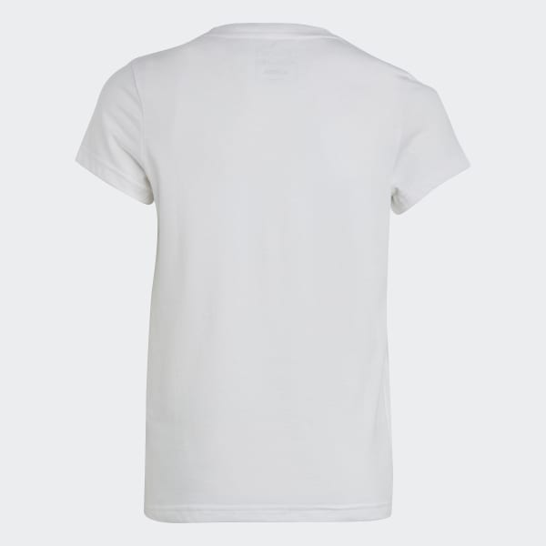Branco T-shirt de Algodão Essentials