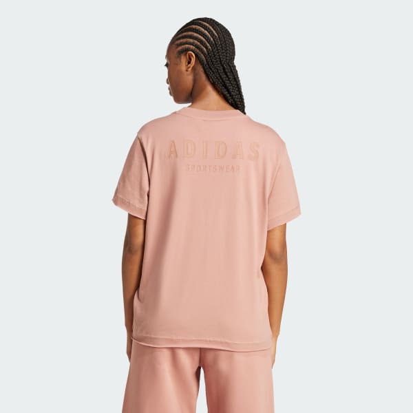 Pink ALL SZN Loose Graphic Tee