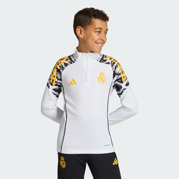biela adidas Real Madrid Avengers 25/26 Tiro25 Competition Training Top Kids