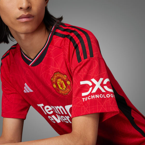 Camiseta adidas United 2023 2024 authentic roja