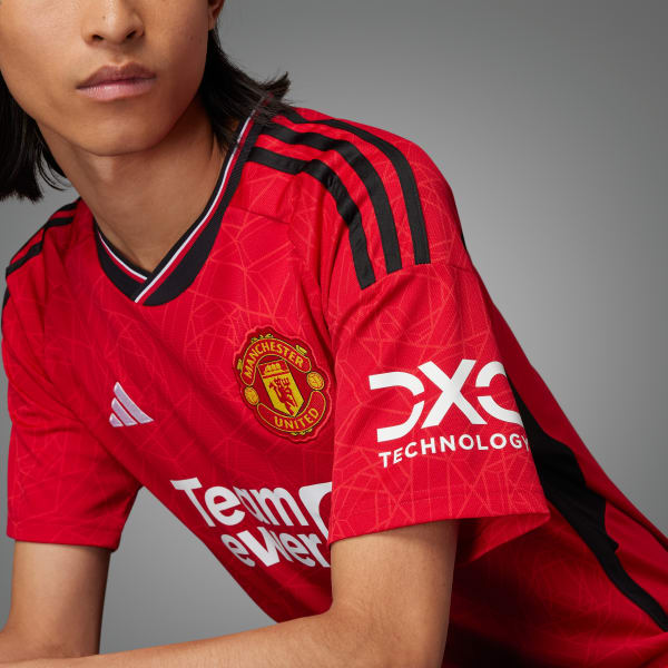 adidas Manchester United 23/24 Home Jersey - Czerwony | adidas Poland